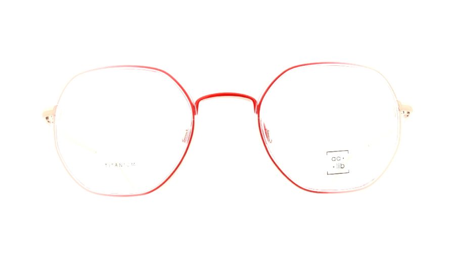 Ad-Lib </br>AB 3607</br> Kleur: Rood/multi</br> Mat.: Titanium </br> Type: Dames