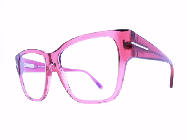 Tom Ford </br>TF5745</br> Kleur: Roze</br> Mat.: Kunststof </br> Type: Uniseks